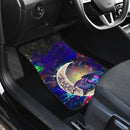 Stitch And Toothless Love You To The Moon Galaxy Car Floor Mats Car Accessories Nearkii