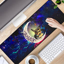 Pikachu Horro 1 Love You To The Moon Galaxy Mouse Mat Nearkii