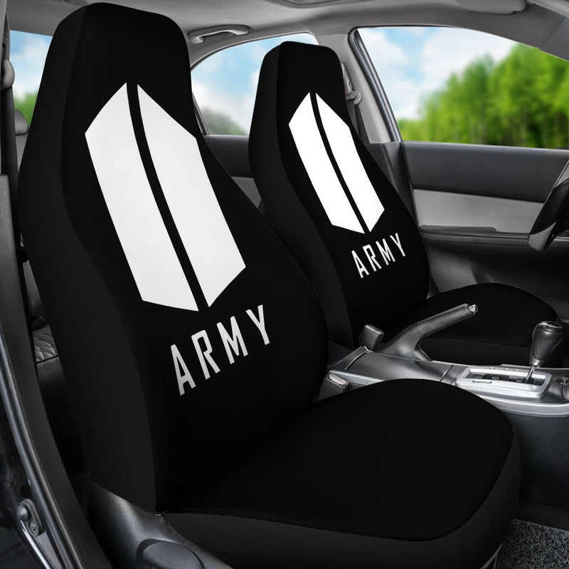 Army Bts Premium Custom Car Seat Covers Decor Protector Nearkii