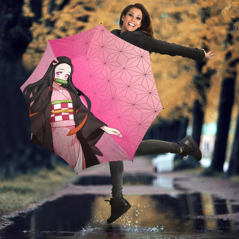 Nezuko Demon Slayer Umbrella Nearkii