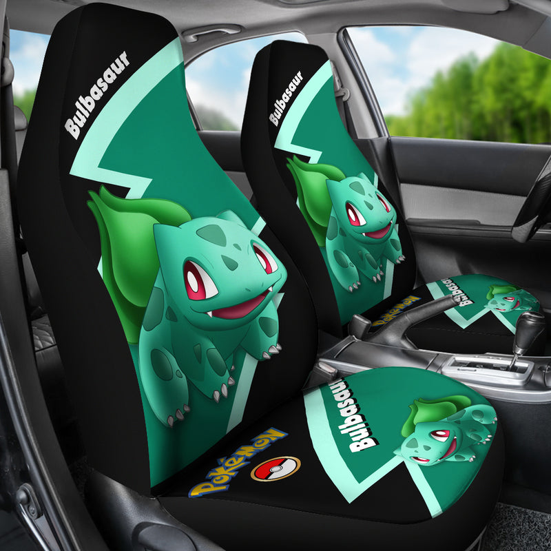 Bulbasaur Pokemon Premium Custom Car Seat Covers Decor Protectors Nearkii