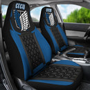Attack On Titans Premium Car Premium Custom Car Seat Covers Decor Protectors Nearkii