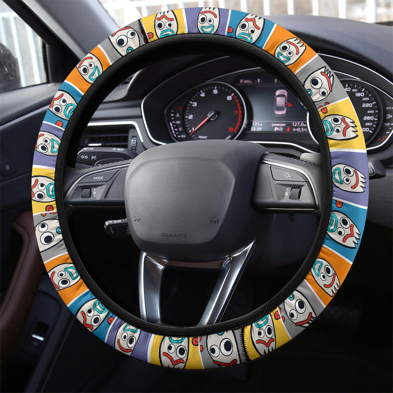 Forky Toy Story Premium Car Steering Wheel Cover