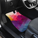 Triangles Pattern Car Floor Mats Car Accessories Nearkii