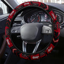 Deep Red Jeep Car Steering Wheel Cover Nearkii
