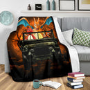 Charizard Charmender Pokemon Drive Jeep Moonlight Halloween Funny Premium Blanket Nearkii