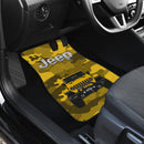 Yellow Jeep Camouflage Car Floor Mats Car Accessories Nearkii