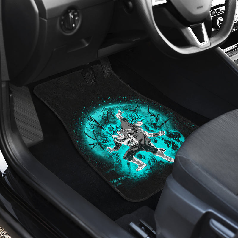 Goku Vegeta Moonlight Car Floor Mats Anime Car Accessories Nearkii