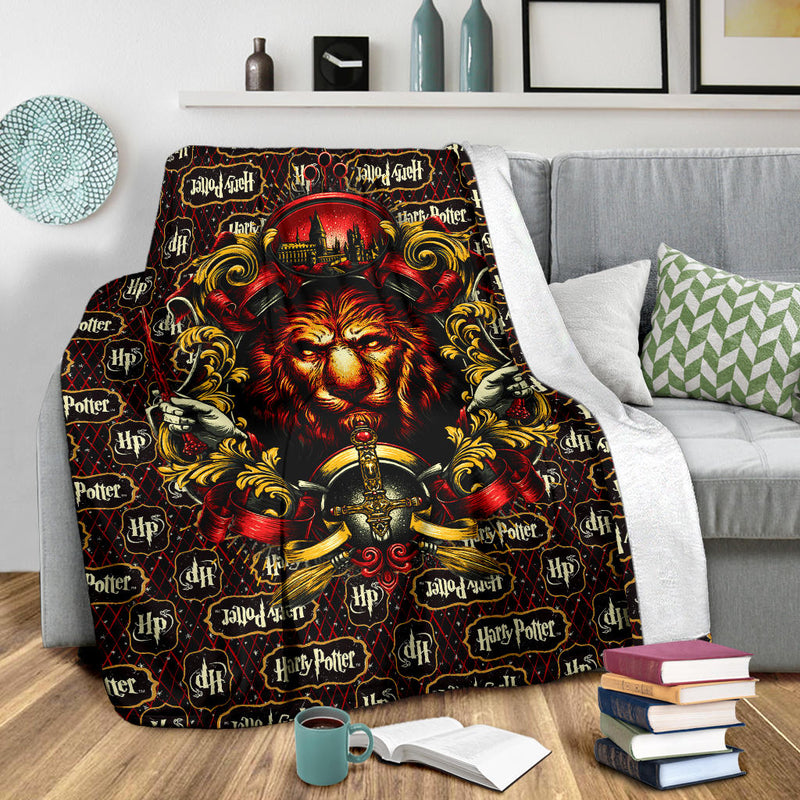 Gryffindor Harry Potter Premium Blanket Nearkii