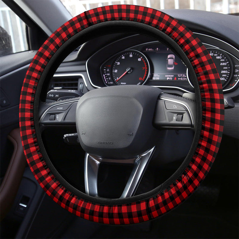Black Karo Fashion Premium Car Steering Wheel Cover Nearkii