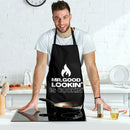 Mr. Good Looking Is Cooking Custom Apron Gift for Cooking Guys Nearkii
