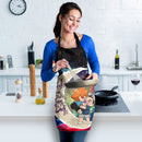 Bokuhina Love You To The Moon Galaxy Custom Apron Best Gift For Anyone Who Loves Cooking Nearkii