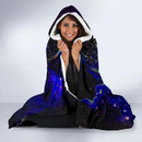 Sailor Moon Cat Love You To The Moon Galaxy Economy Hooded Blanket Nearkii