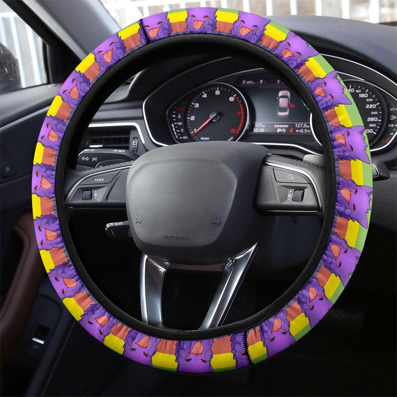 Gengar Pokemon Car Steering Wheel Cover Nearkii