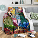 Elsa Anna Frozen Premium Blanket Nearkii