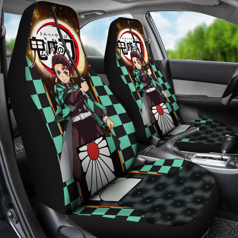 Tanjiro Premium Custom Premium Custom Car Premium Custom Car Seat Covers Decor Protectors Decor Protector Nearkii