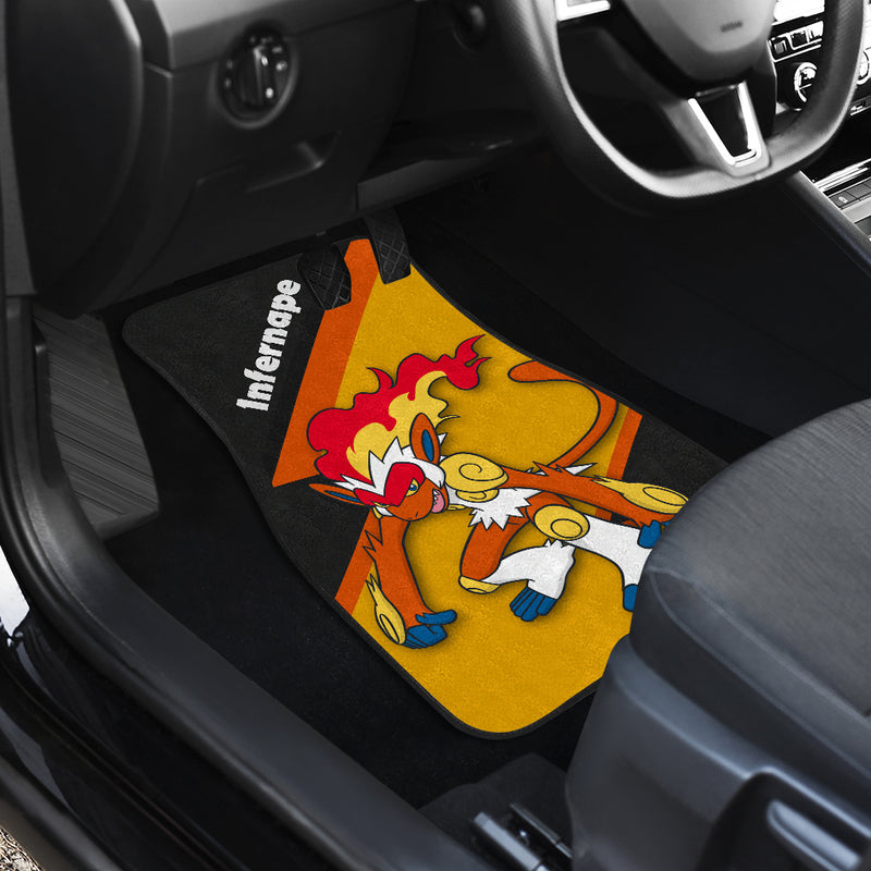 Infernape Pokemon Car Floor Mats Car Accessories Nearkii