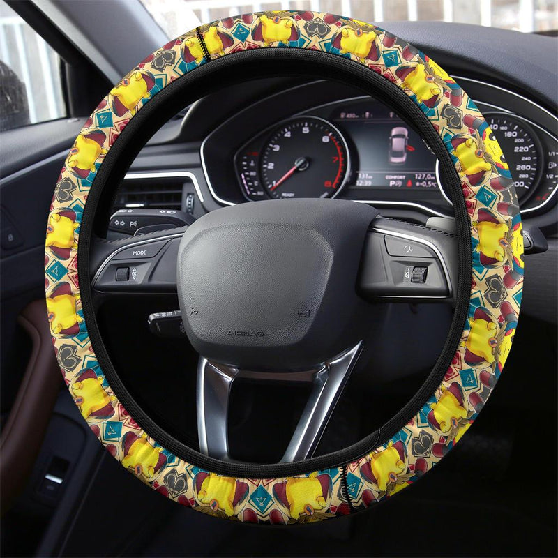 Pikachu Mega Lucario Pokemon Car Steering Wheel Cover Nearkii