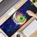 Cute Mike Monster Inc Love You To The Moon Galaxy Mouse Mat Nearkii