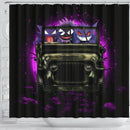 Gengar Pokemon Ghost Halloween Moonlight Jeep Funny Shower Curtain Nearkii