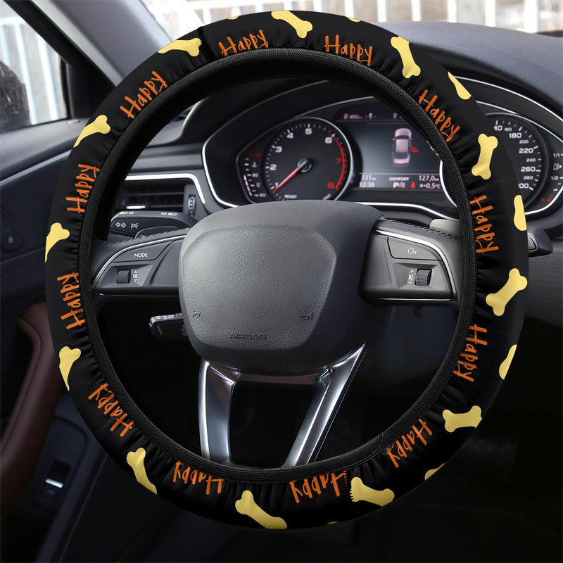 Dog Foot Print Partern Premium Car Steering Wheel Cover Nearkii