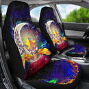 Jirachi Pokemon Love You To The Moon Galaxy Premium Custom Car Seat Covers Decor Protectors Nearkii