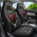 Jack Skellington Mix Freddy Krueger Horror Get In Sit Down Shut Up And Hold On Car Zipper Car Seat Covers Nearkii