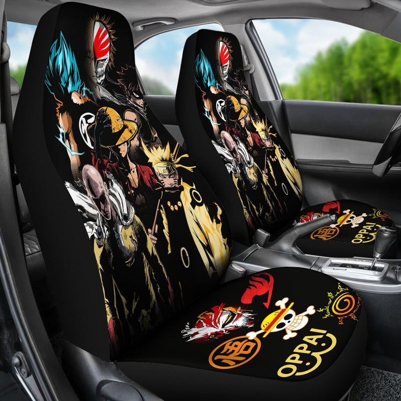 Anime Car Premium Custom Car Seat Covers Decor Protectors 1 Nearkii