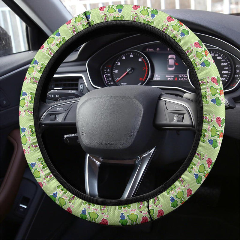 Grass Pokemon Car Steering Wheel Cover Nearkii