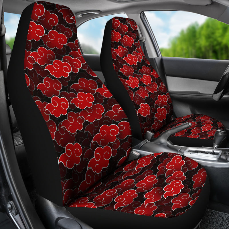 Akatsuki Cloud 3D Anime Premium Custom Car Seat Covers Decor Protector Nearkii