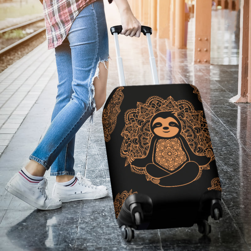 Sloth Mandala Yoda Luggage Cover Suitcase Protector Nearkii