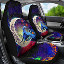 Rio Blu and Jewel Love You To The Moon Galaxy Premium Custom Car Seat Covers Decor Protectors Nearkii