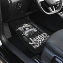 Halloween American Flag White Jeep Girl Car Floor Mats Car Accessories Nearkii