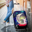 Pokemon Couple Espeon Umbreon Love You To The Moon Galaxy Luggage Cover Suitcase Protector Nearkii
