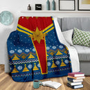 Captain Ugly Christmas Custom Blanket Home Decor Nearkii