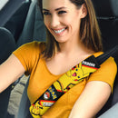 Pikachu car seat belt covers Anime Pokemon Custom Car Accessories Nearkii