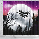 Harry Potter Moon Night Shower Curtain Nearkii
