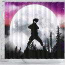 Kakashi Sunset Moon Night Shower Curtain Nearkii