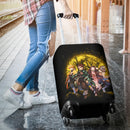 Moon Demonslayer Background Moonlight Luggage Cover Suitcase Protector Nearkii