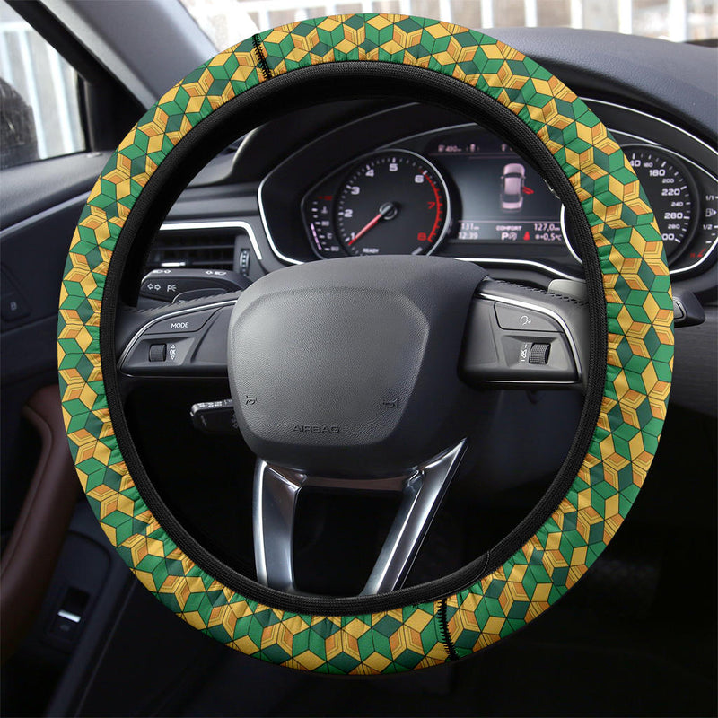 Sabito's Haori Kimetsu no Yaiba Premium Car Steering Wheel Cover Nearkii