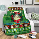Totoro Green Christmas Christmas Blanket Amazing Gift Idea Nearkii