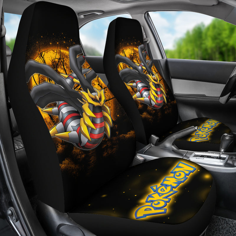 Giratina Legendary Pokemon Moonlight Premium Custom Car Seat Covers Decor Protectors Nearkii