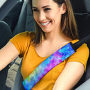 Tie Dye Colorful Premium Custom Car Seat Belt Covers Nearkii