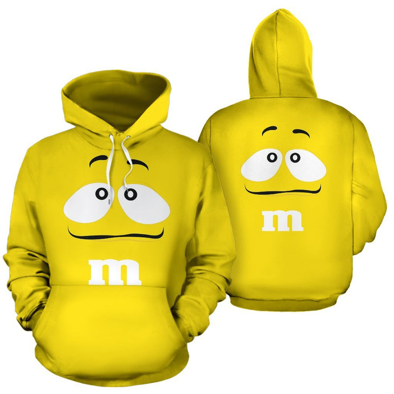 M&M Chocolate Yellow Hoodie