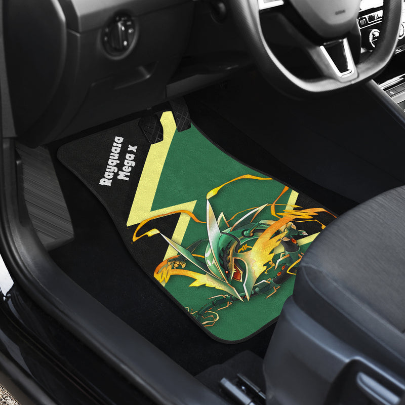 Mega Rayquaza Pokemon Car Floor Mats Car Accessories Nearkii