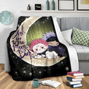 Jujutsu Kaisen Gojo Sukuna Chibi Anime Premium Blanket Nearkii