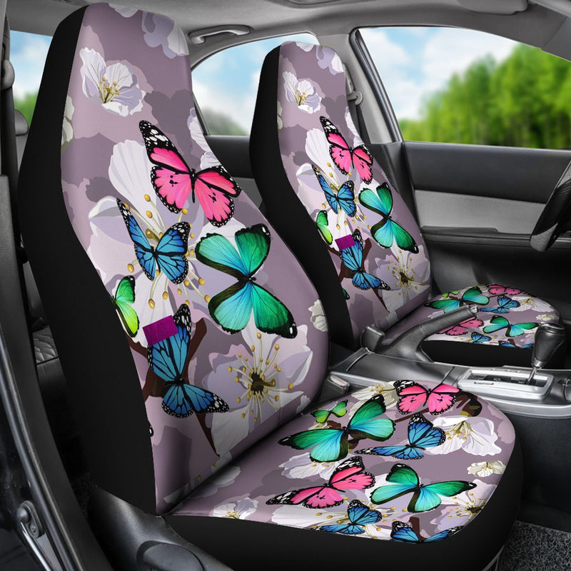 Best Painting Butterfly Premium Custom Car Seat Covers Decor Protector Nearkii