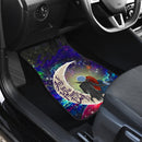 Jack And Sally Nightmare Before Christmas Love You To The Moon Galaxy Car Mats Nearkii