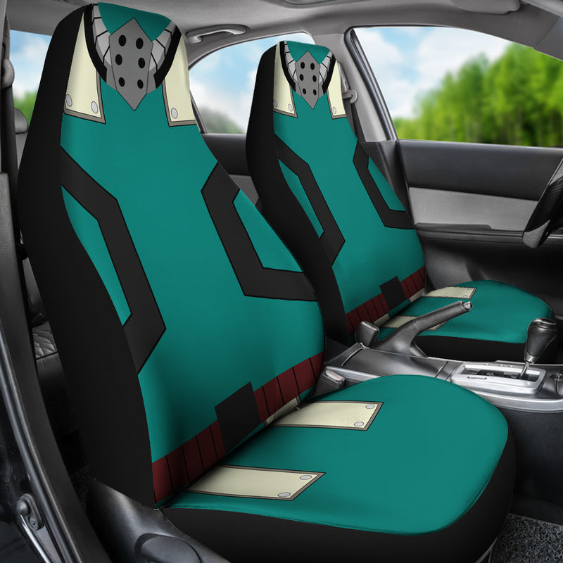 Deku Cosplay Outfit Premium Custom Car Seat Covers Decor Protectors Nearkii