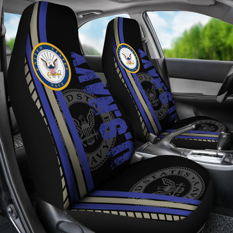 Best US Navy Premium Custom Car Seat Covers Decor Protector Nearkii